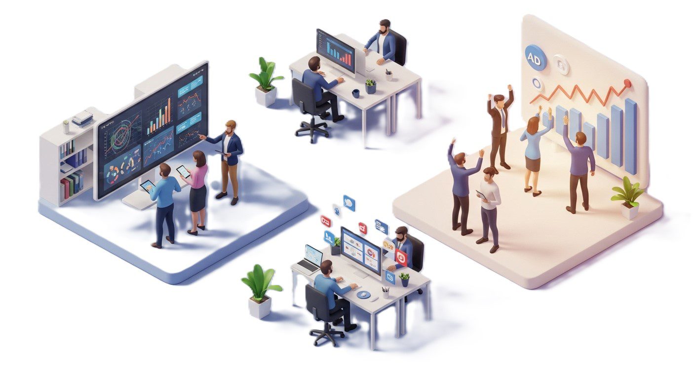 3d structure of a software company